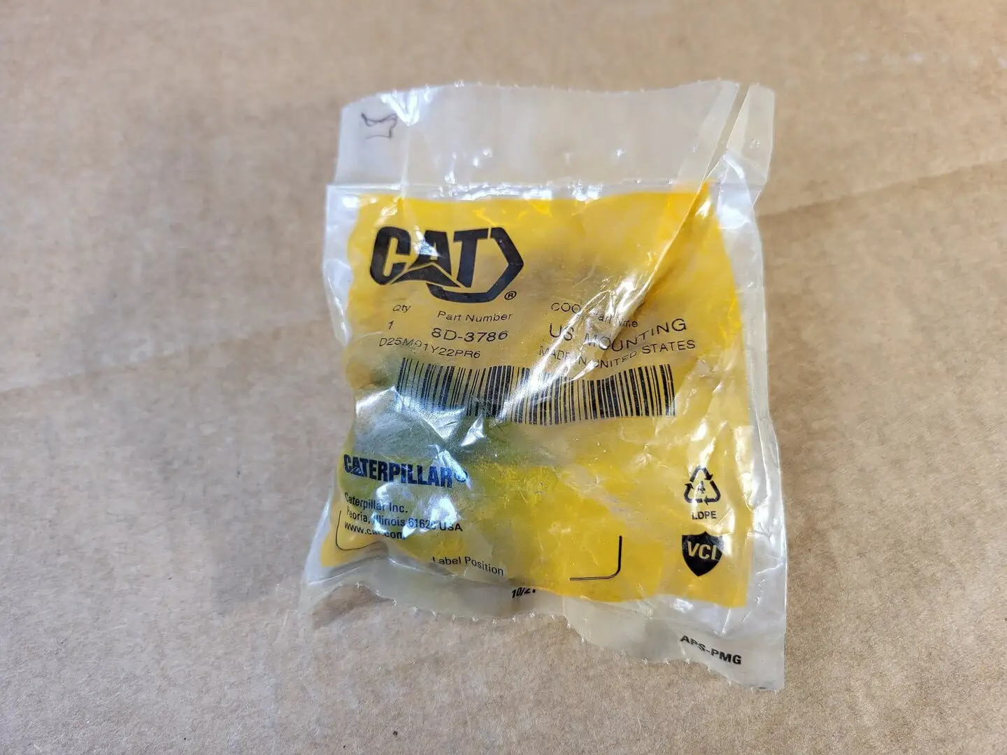NEW CATERPILLAR 8D-3786