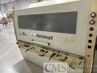 Used 2005 WEINIG UNIMAT GOLD 6-HEAD MOULDER Woodworking Moulders CA | CAROLINA MACHINERY SALES #1517805