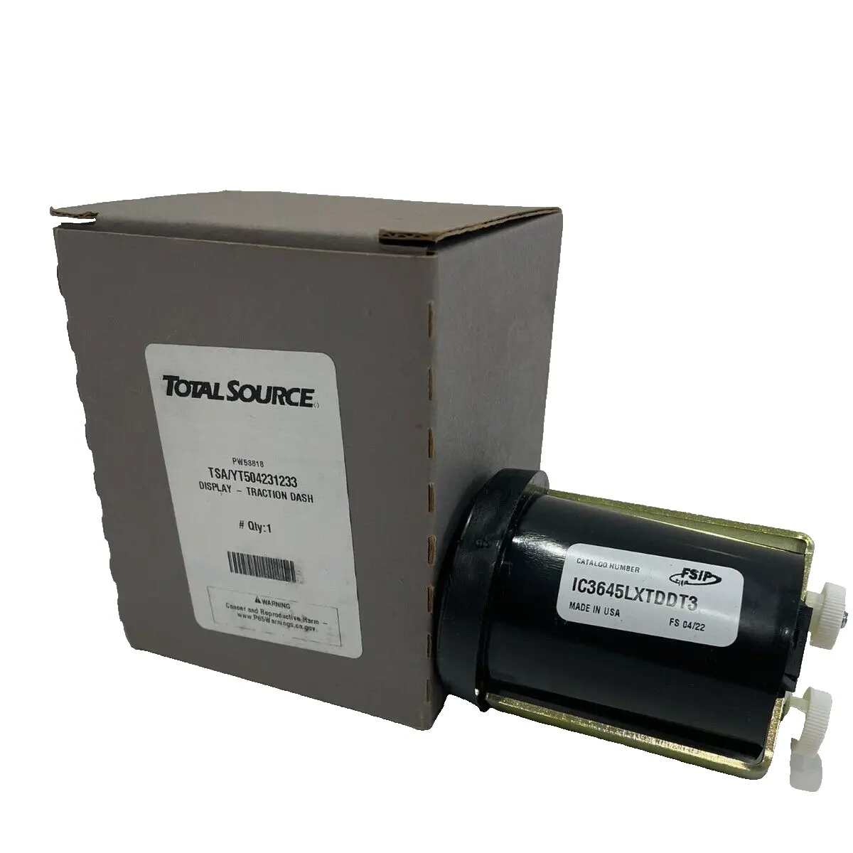 NEW TOTAL SOURCE FSIP 1C3645LXTDDT3 TRACTION DASH DISPLAY TSA/YT504231233