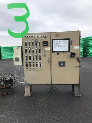 USED CINCINNATI MILACRON CM-80  TWIN CONICAL EXTRUDERS