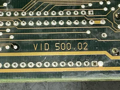 USED BACHMANN VID 500.02