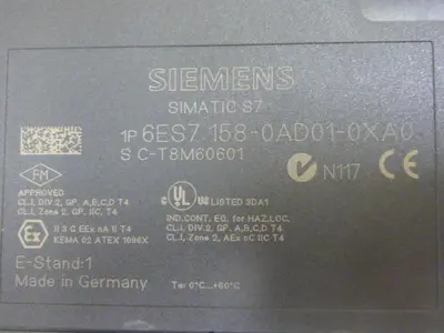 USED SIEMENS 6ES7 158-0AD01-0XA0
