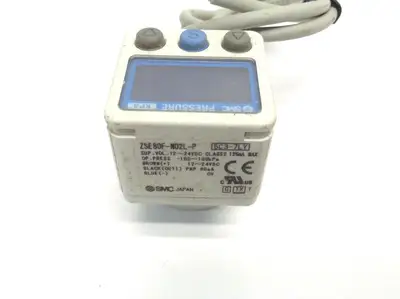 ZSE80F-N02P | SMC  Digital Pressure Switch 12-24 VDC - Used