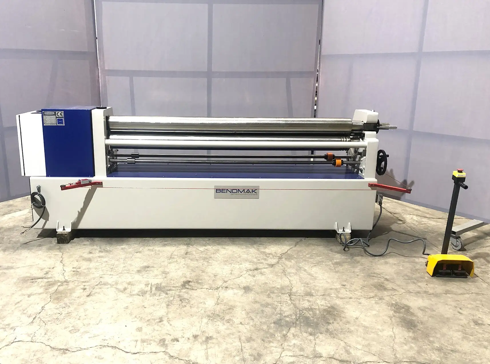 New | in-Stock BENDMAK CYL 140-20/4.5 Plate Bending Rolls including Pinch Texas US | FMI Trading #1289658