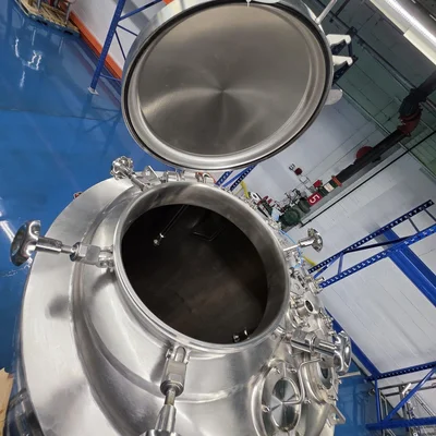 BOCCARD High-Precision Stainless Steel Process Vessel (or Reactor) 1000LIT # 7621