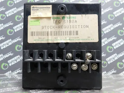 General Electric 121FC51B2A Inverse Time Overcurrent Relay 60Hz Used