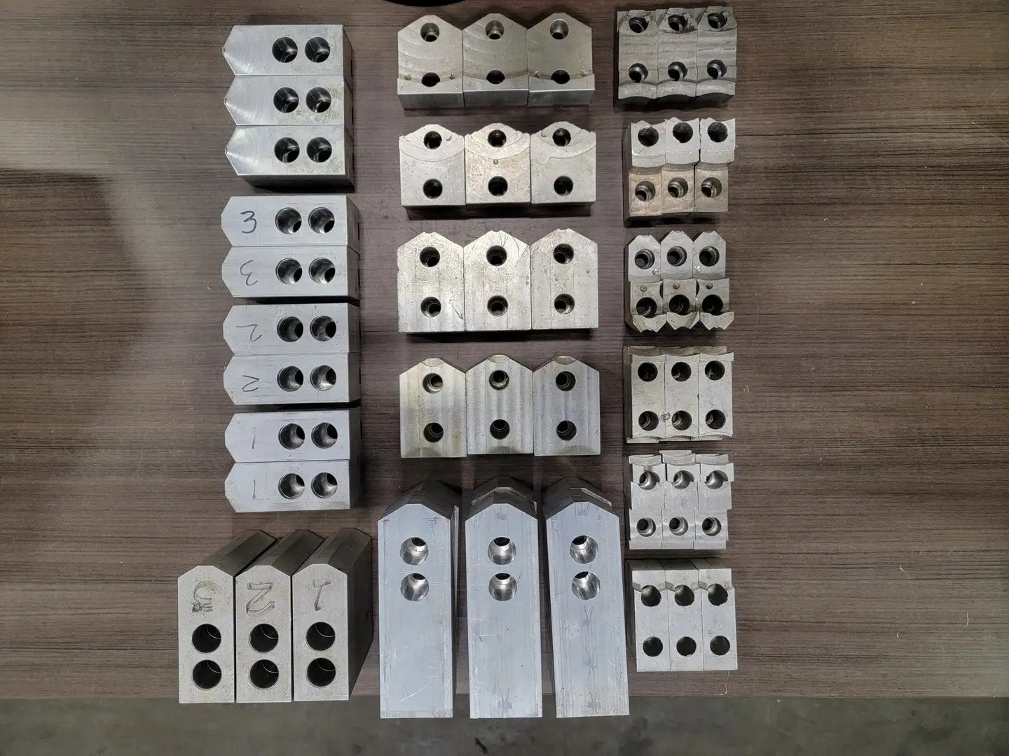 Lathe Chuck Jaw Assortment 45 pcs