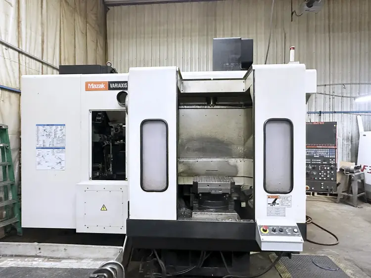 Used 2008 MAZAK Variaxis 500-5X II Vertical Machining Centers (5-Axis or More) Illinois US | Machine Tool Bids #390367