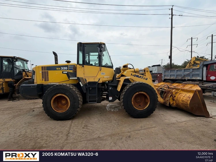 Used 2005 KOMATSU WA320-6 Wheel Loaders New Jersey US | Proxy Equipment #1424176
