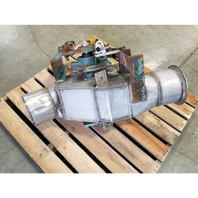 Used Stainless Steel Dry Bulk Reject Diverter Valve