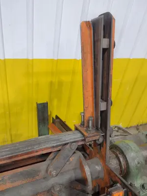 5,000 LB X 24" X 60" OD BRADBURY MOTORIZED COIL REEL UNCOILER: YOBRO #24950