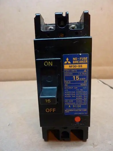 Used MITSUBISHI NF30-SS-15 Circuit Breakers Michigan US | Ideal Machinery #692611