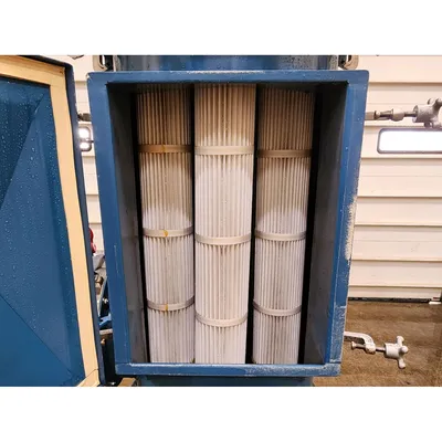 Used 24" Flexicon Filter Receiver Cartridge Collector with Fike Explosion Vent
