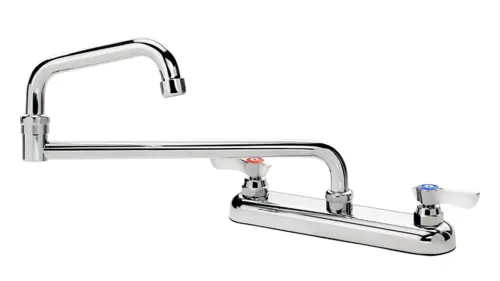 Krowne 13-818L Deck Mount Faucet w/ 18" Double Jointed Swing Nozzle
