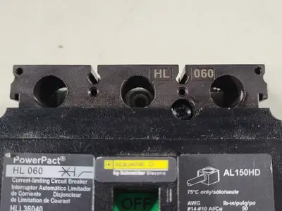 USED SQUARE D HLL36040
