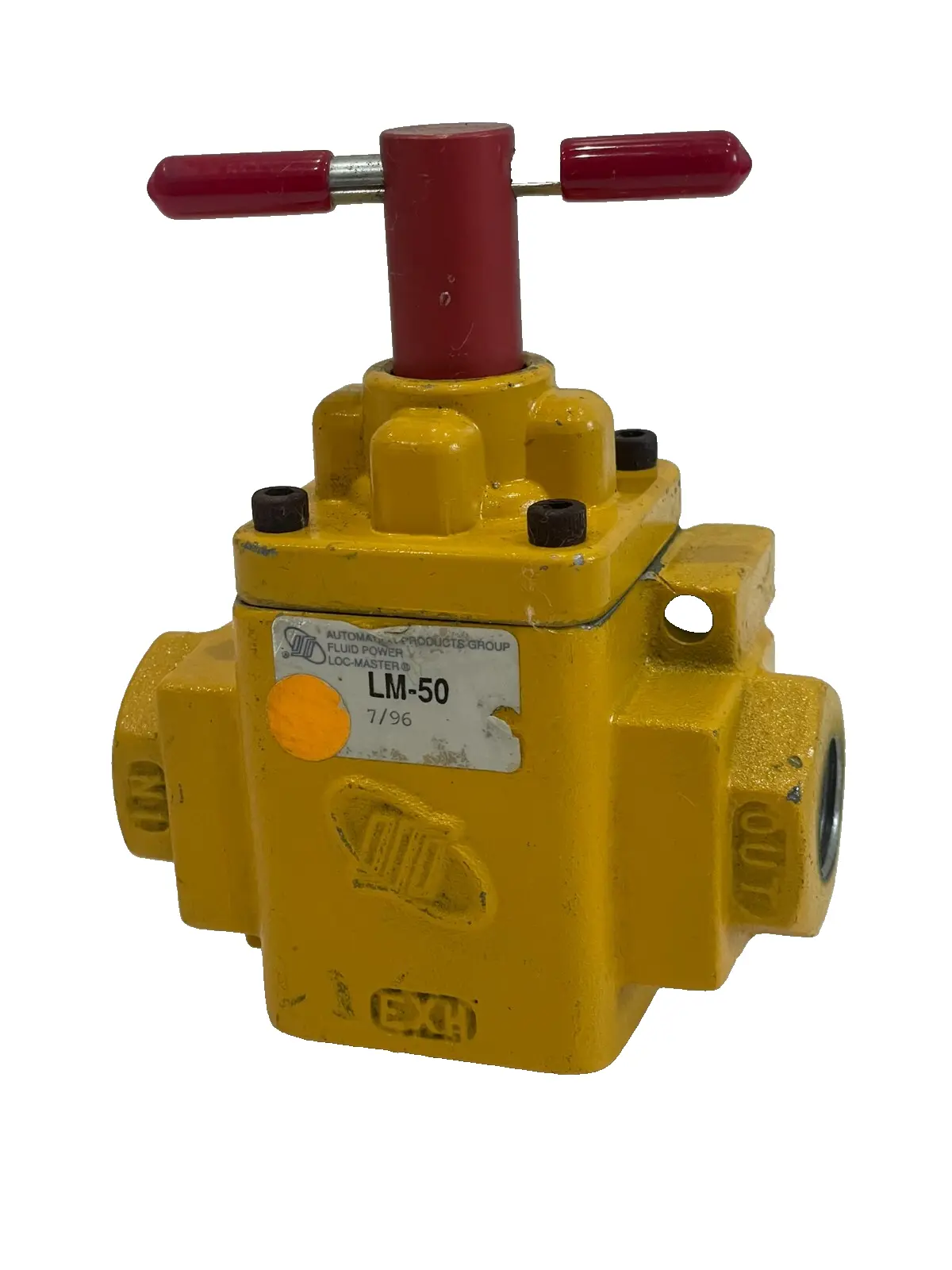 NEW AUTOMATION PRODUCTS GROUP LM-50 LOCKOUT VALVE LM50