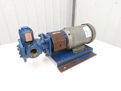 Gorman Rupp GHC1 1/2GF3-B0003 Positive Displacement Gear Pump 1.5"NPT 15GPM 2Hp