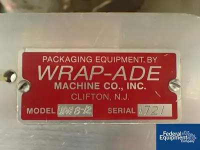 USED Wrapade Wrapade Unit Dose Packer, Model UPH8-12