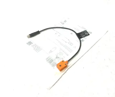 NEW IFM THROUGH-BEAM SENSOR TRANSMITTER RED LIGHT, O7S-OOKG/0,20M/AS