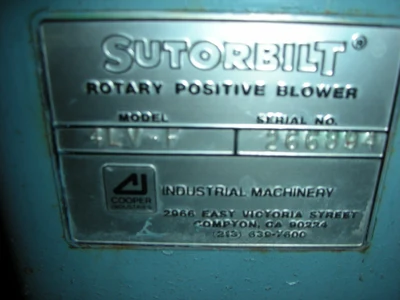 Used _UNKNOWN_ 4LV-F Blowers Minnesota US | A&I Equipment #1317933