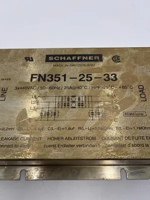 USED SCHAFFNER SCHAFFNER FN351-25-33