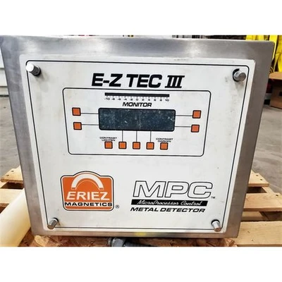Eriez EZ Tec III MPC Drop-Through Metal Detector