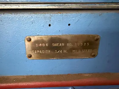 Used CINCINNATI 1406 Power Squaring Shears (Inch) Ohio US | G-2000, Inc. #1475862