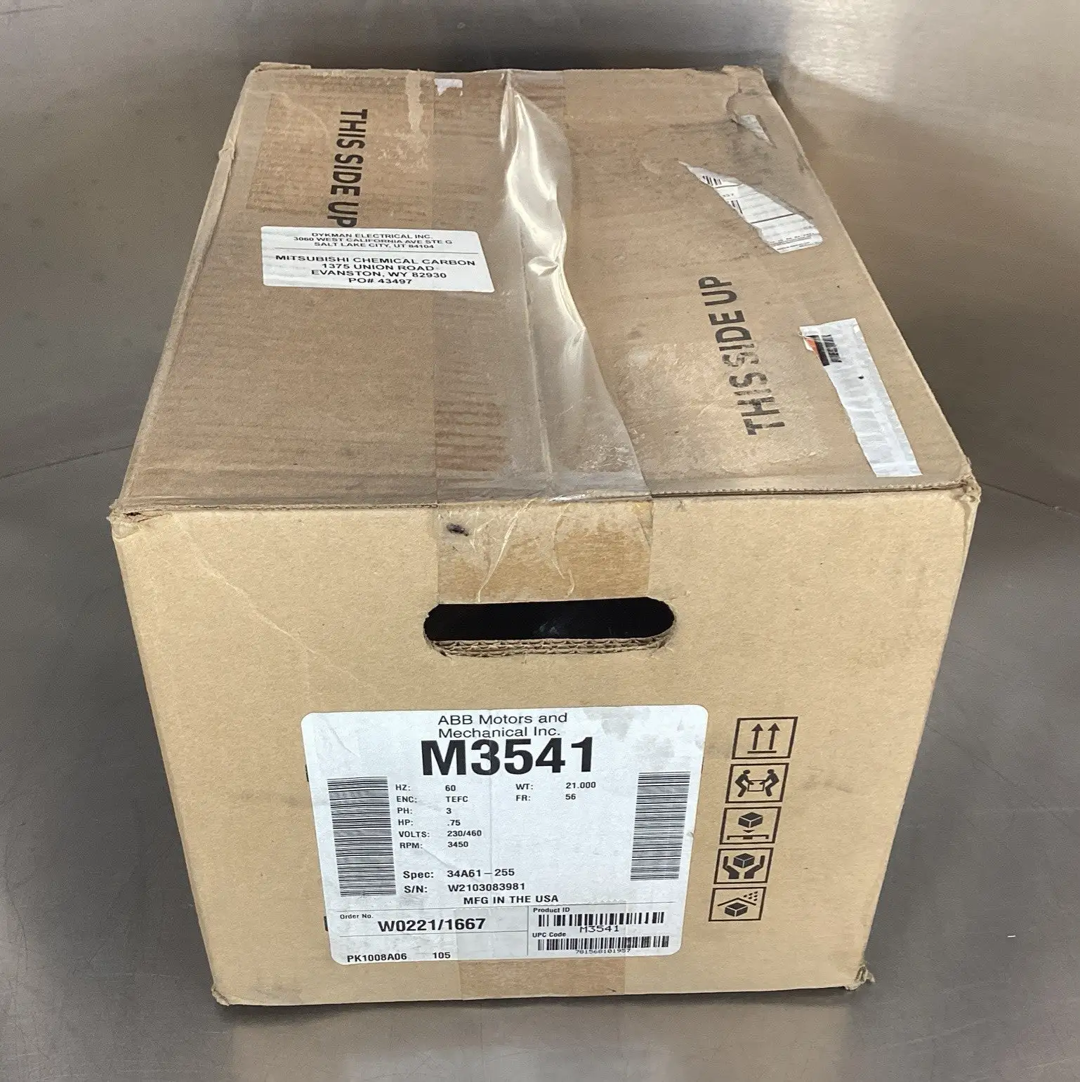 USED ASEA BROWN BOVERI ASEA BOVERI M3541