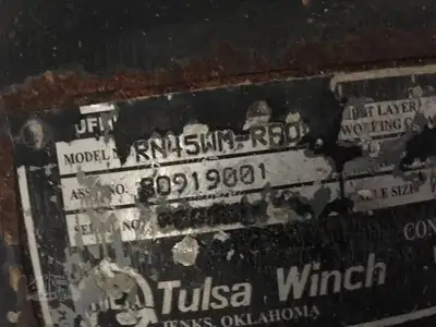 Used TULSA RN45WM-RFO Winches Iowa US | Kading Ag #1501737