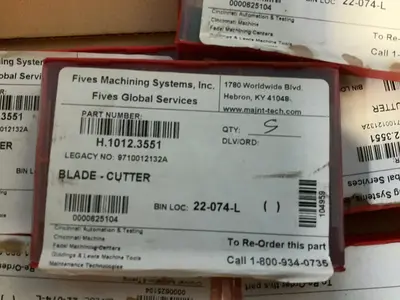 Used FIVES MACHINING SYSTEMS H.1012.3551 Blades Ohio US | HGR 24 #1357281