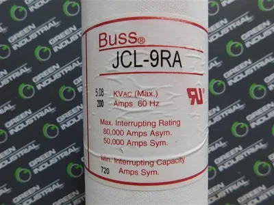 Buss JCL-9RA Current Limiting Fuse 5.08 KVAC Max. 200A 60Hz New Surplus