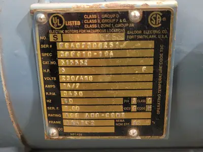 Used AMETEK EN707F72MXL Parts (Hydraulics and Pneumatics) British Columbia CA | Lenmark #271167