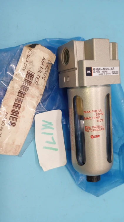 New | in-Stock SMC AFM20-N02C-CZMIST SEPARATOR, REMOVES OIL MIST, POLYCARBONATE BOWL Air Compressors (Misc) Arizona US | ASSET CONVERSION SPECIALISTS, INC. #321057