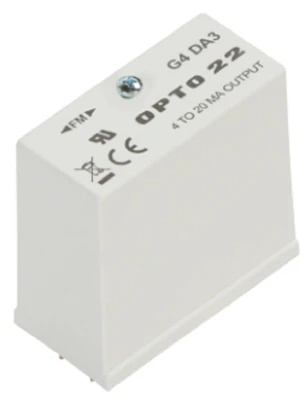 Opto 22 G4DA3 G4 Family DA3 Analog Output Module, 4-20 mA, 16 uA, 12 Bits Res [Refurbished]