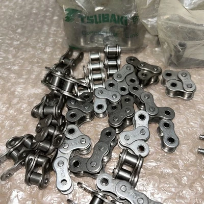 Assorted Lot Of TSUBAKI &PEER Connecting Links Fast Shipping!+ Warranty