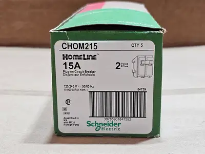 New | in-Stock SCHNEIDER ELECTRIC CHOM215 Switchgears British Columbia CA | Lenmark #1438291