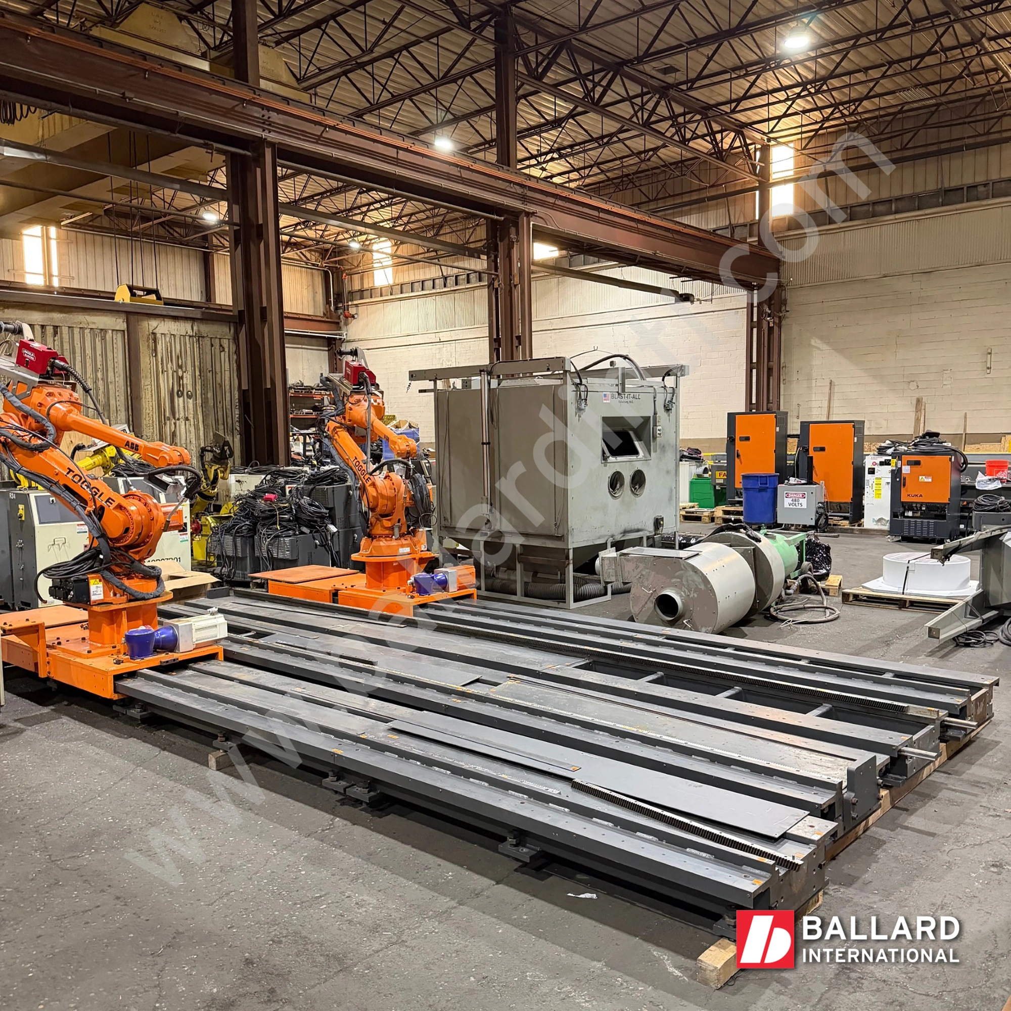 ABB IRBT 4004 Robot Linear Rail – 12 Meter Length