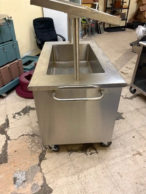 Commercial Breakfast Food Cart / Display Case