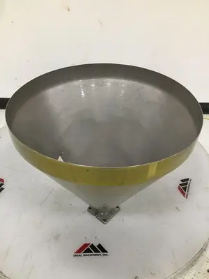 USED METAL FABRICATOR HOPPER