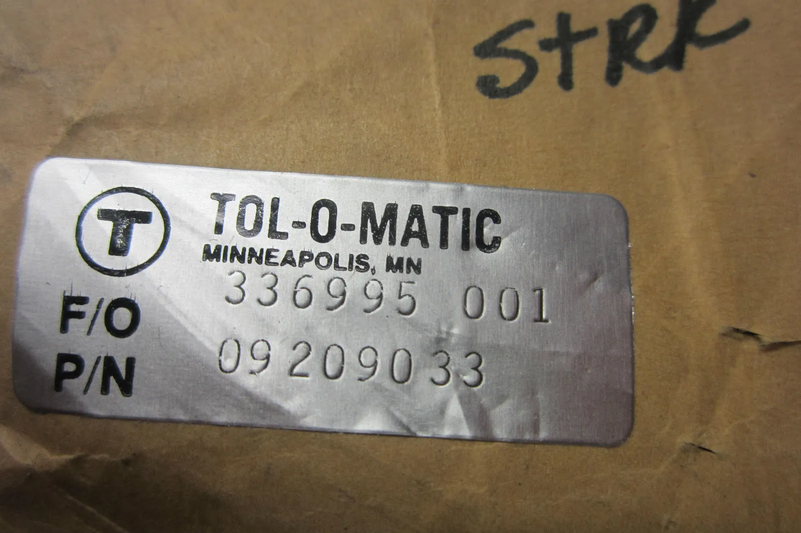 NEW TOL-O-MATIC 09209033 KIT