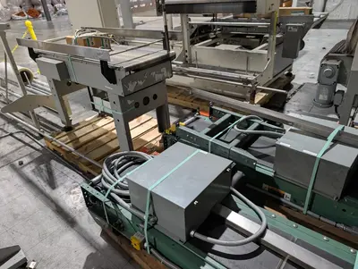 Texwrap 2410ISS Automatic Side Seal Shrink Wrapper with Texwrap ST-1322 Heat Tunnel, 2019
