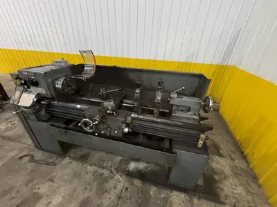 15" X 54" LEBLOND REGAL MODEL 13C SERVO SHIFT GEARED HEAD ENGINE LATHE METRIC & 2.25" HOLE: STOCK #23489
