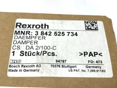 NEW REXROTH DA 2/100-C, 3842525734