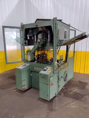 20 TON BRUDERER MODEL #BSTA20 4-POST HIGH SPEED PRESS: STOCK #19218