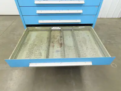 Nu-Era Modular Tool Storage Cabinet 10 Drawer 45x28x61" Stanley Vidmar Lista