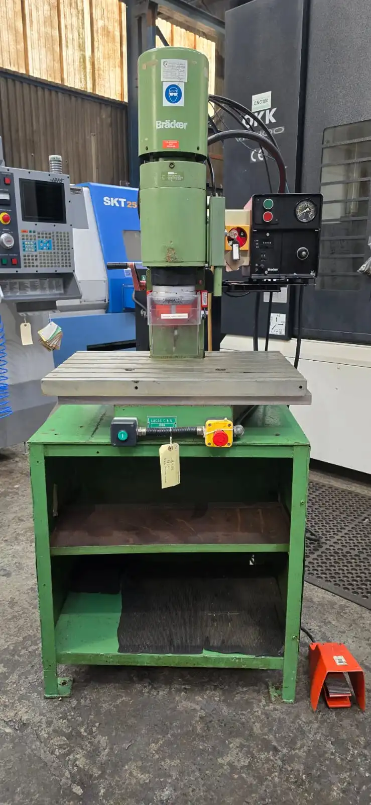 USED BRACKER, MADE IN SWITZERLAND RN 280