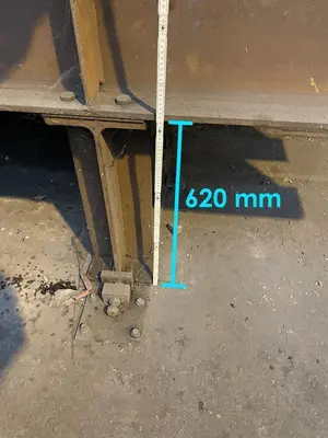 Welding table 5 x 5 meter