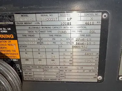 Used DOOSAN GC30E5 Material Handling (misc) Ohio US | HGR 24 #1287476