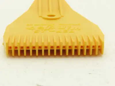 Windjet 727-15 Flat Fan Air Nozzle Yellow Plastic 1/4"BSPT AAB727-1/4-15