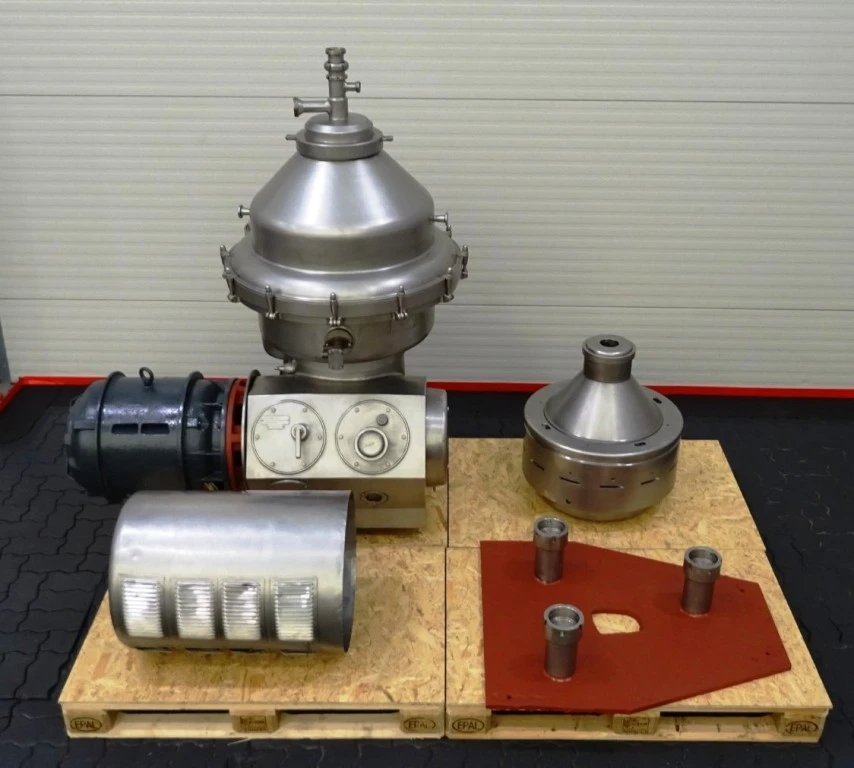 Alfa-Laval MRPX 314 TGV-44C warm milk separator, 316SS.